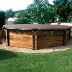 Bâche hiver filtrante piscine Grille Wood Albigès